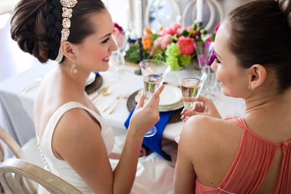 I had to use all my foundational hair styling skills to whip this up !