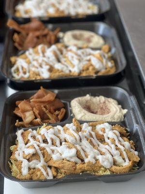 Shawarma chicken over rice