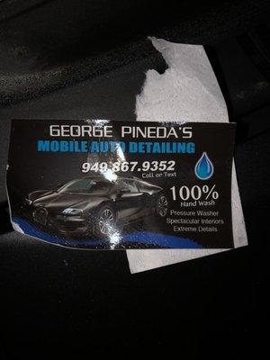 George Pineda’s Mobile Auto Detailing