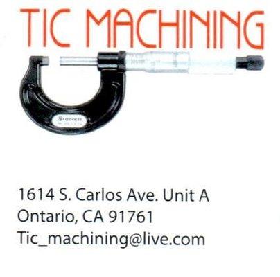 TIC Machining