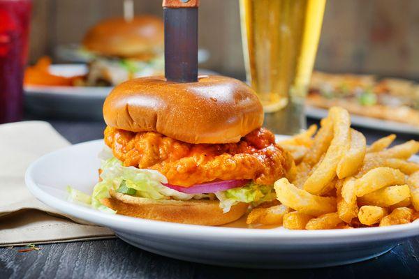 Best Chicken Sandwich in Tampa, Buffalo Chicken sandwhich
