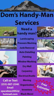 Dom’s Handy-Man Services