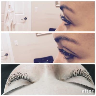 Eyelashes extension