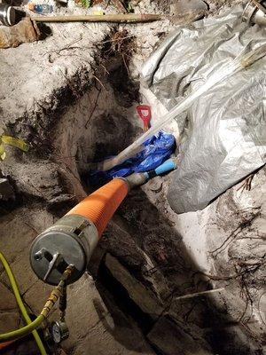 Trenchless Sewer line Repairs