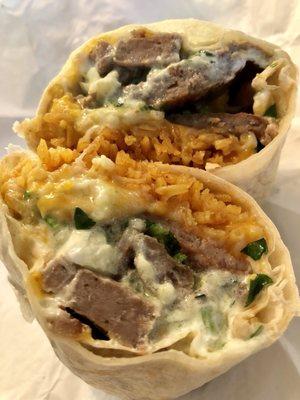 FAMOUS GYRO BURRITO! ( ^_^)b