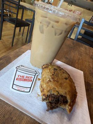 Oxtail empanada and the D'Angelo