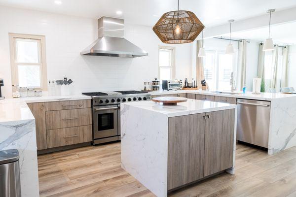 Custom kitchen cabinets