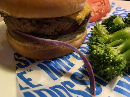 Impossible Cheeseburger