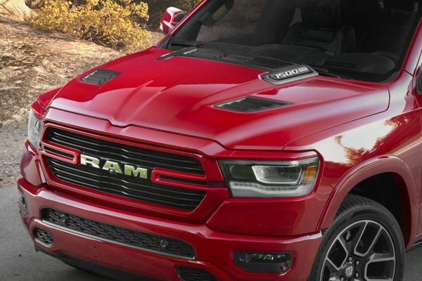 RAM Pickup Truck Sport Hood Option