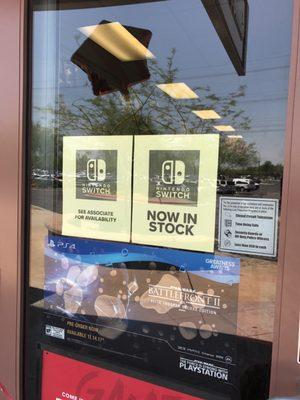 Not true... they are not in stock..