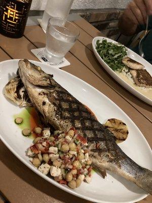 Whole Branzino