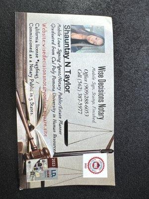 Wise Decisions Notary