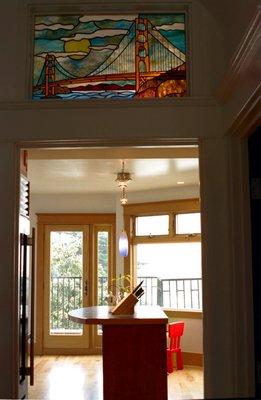 Looking Glass Collage-Stained Glass