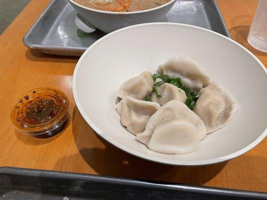 Three Fold Noodles and Dumpling
