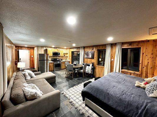 Fox cabin. We call it "honeymoon suite"