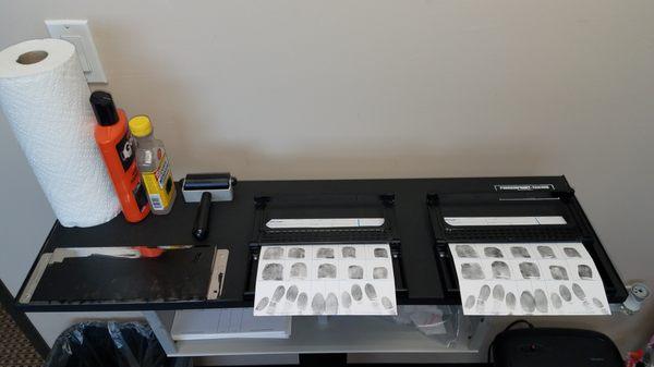 Cway Mobile Fingerprinting Service