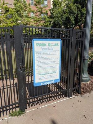 Atlantic Station Dog Park