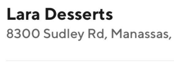 Lara Desserts