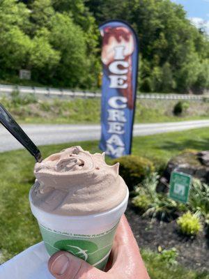 S'mores rockslide with mini marshmallows!