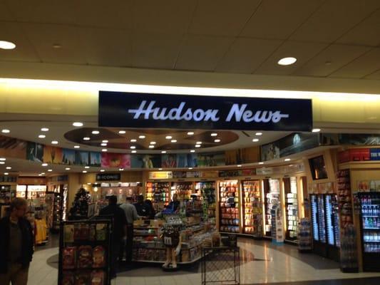 It says Hudson News on the convenience store side, but it's actually Euro Cafe on the receipt.