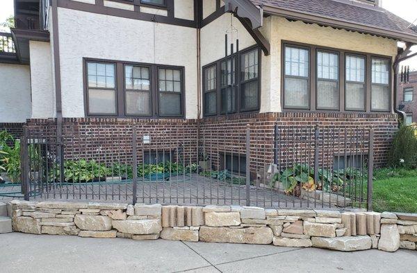 Recent project by Earthscape Stoneworks