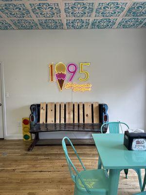 Photo op and cute sign