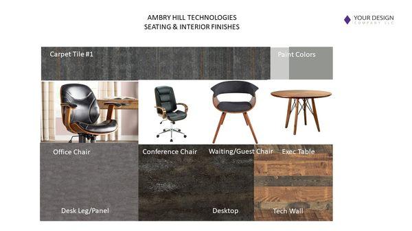 Office Remodel - Chairs and Finish Selections
