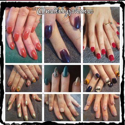 Specialize in Tammy Taylor acrylic system, and PolyGel enhancements. We also offer Gelish and regular polish manicures & pedicures.