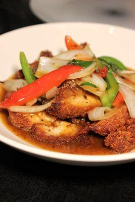 Crispy Chicken Basil