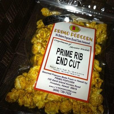 Prime Rib Popcorn, one of the best sellers