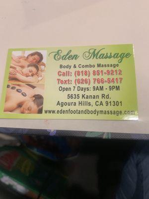 Eden Massage