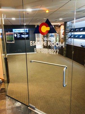 Vail Escape Room Entrance