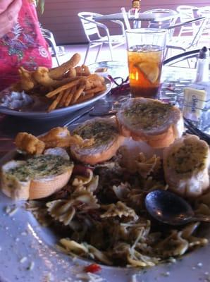 Pastalaya and Fried Catfish Platter