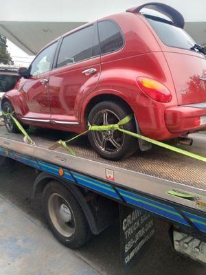 My car leaving Getty Station