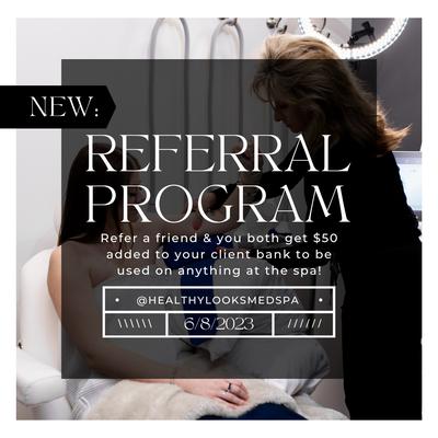 Save money with our referral program!