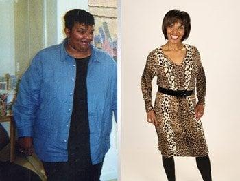 Donna's before and after pics