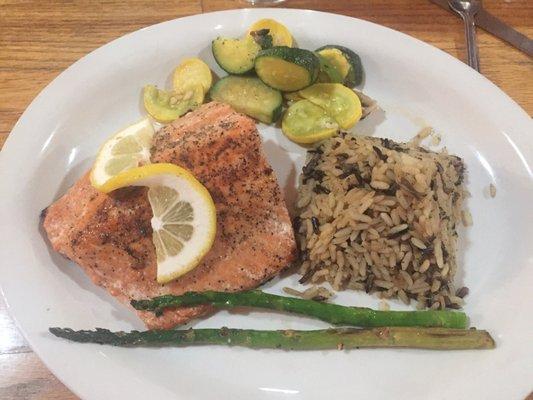 Wild Salmon, not bad