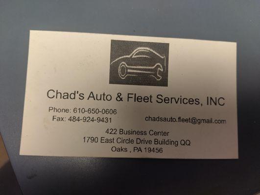 Chad's Auto & Fleet Services