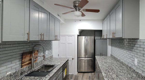 From beams and studs to this beautiful kitchen, finished by PGS in Downtown Brooklyn. 
We offer the best quality and the lowest prices.