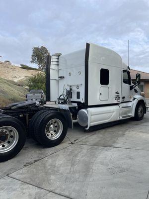 Semi Truck Exterior Hand Wash