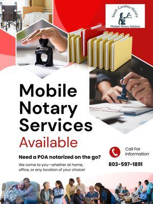 Mobile Notary and POA assistance?