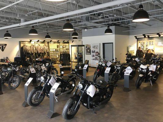 Huge selection of Triumph motorcycles!