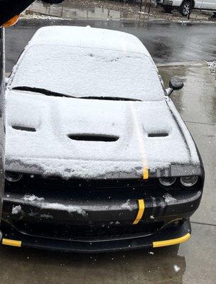 My car after it came back