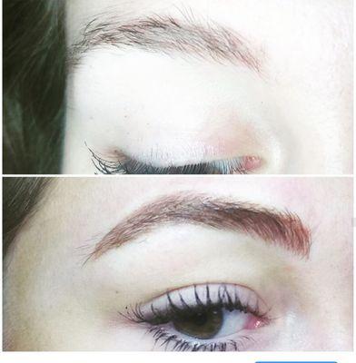 Beautiful brow shaping!!