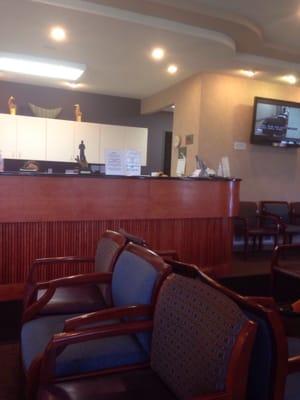 Beautiful ladies await your arrival.