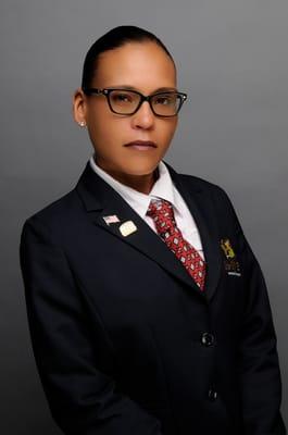 Ms. Luisa Ortiz, CEO / President of Sister Of NEW, training female veterans, low income women, and women on welfare in construction.