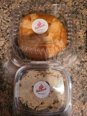 Croissant and Chicken Salad