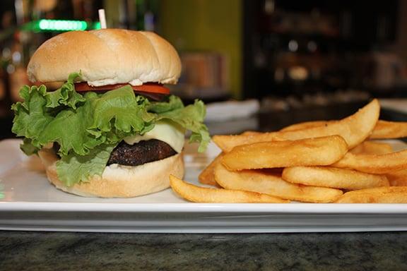 House Burger with choice of cheese