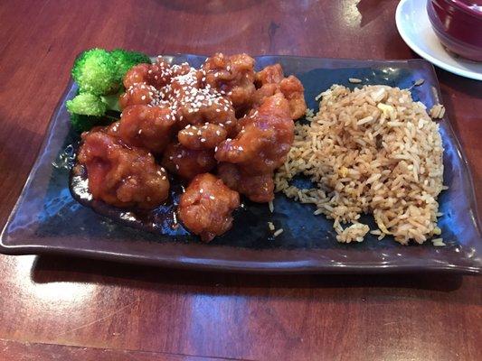 Sesame chicken