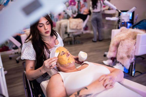 24K gold hydrojelly mask! amazing add on for deep hydration.